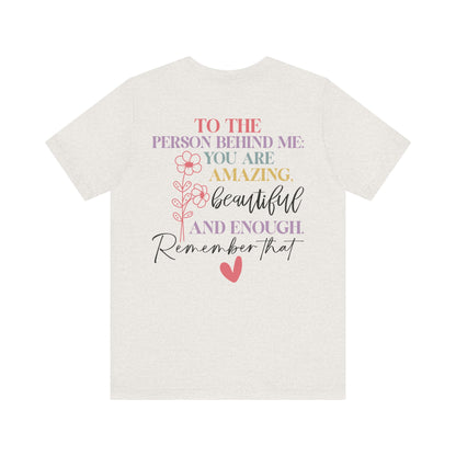You Matter Tee: You Are Amazing, Beautiful, and Enough, Perfect Gift for Friends, Motivational T-Shirt, Women’s Empowerment [...]