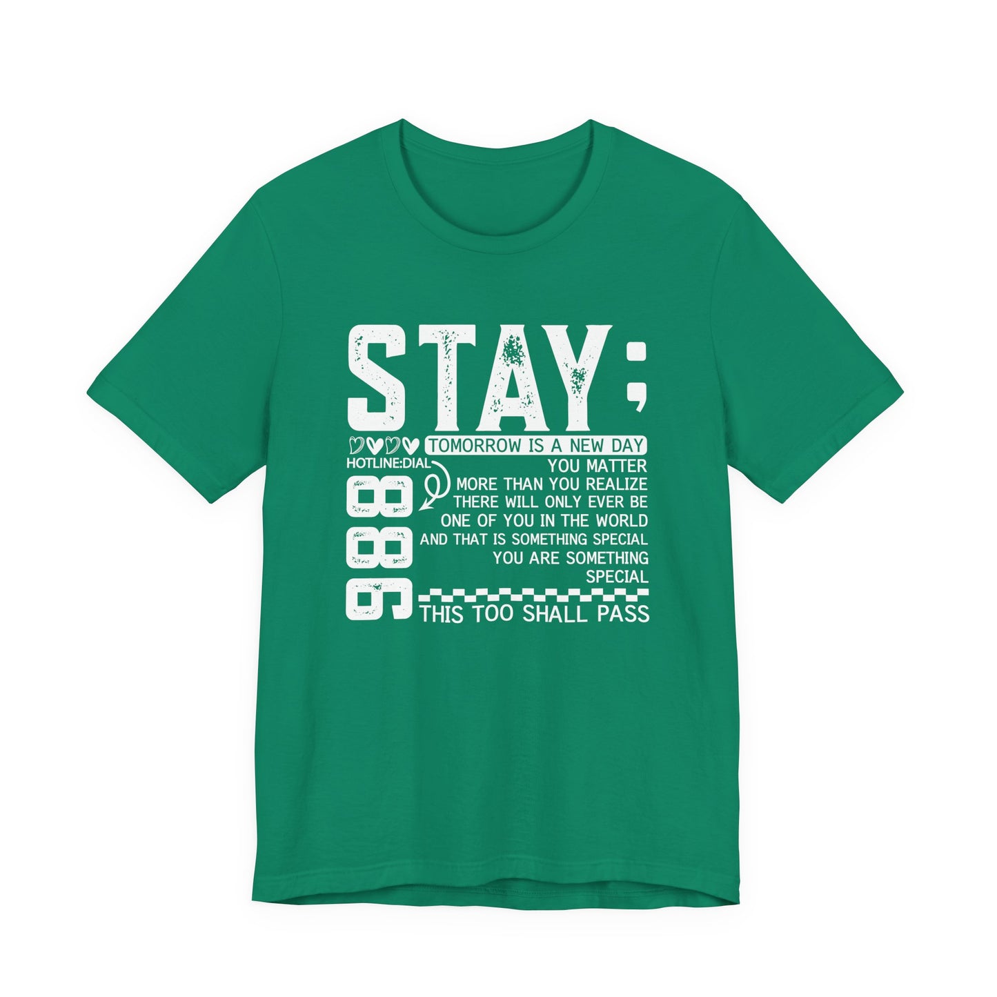 Stay Inspirational Tee, Unisex Motivational Shirt, Positive Quote T-Shirt, Everyday Comfort Wear, Gift for Encouragement