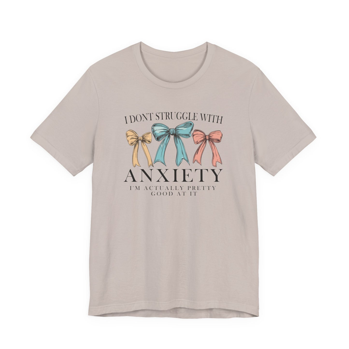 Anxiety Awareness Tee, Comfortable Unisex Shirt, Support Mental Health, Empowering Gift, Everyday Casual Wear