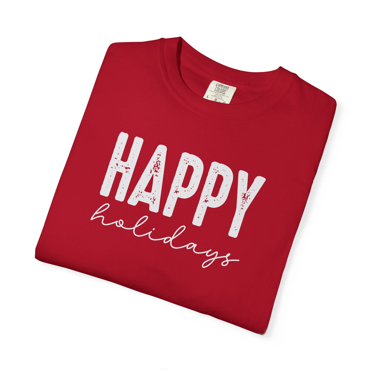 Happy Graphic T-Shirt — Minimal Positive Statement Tee