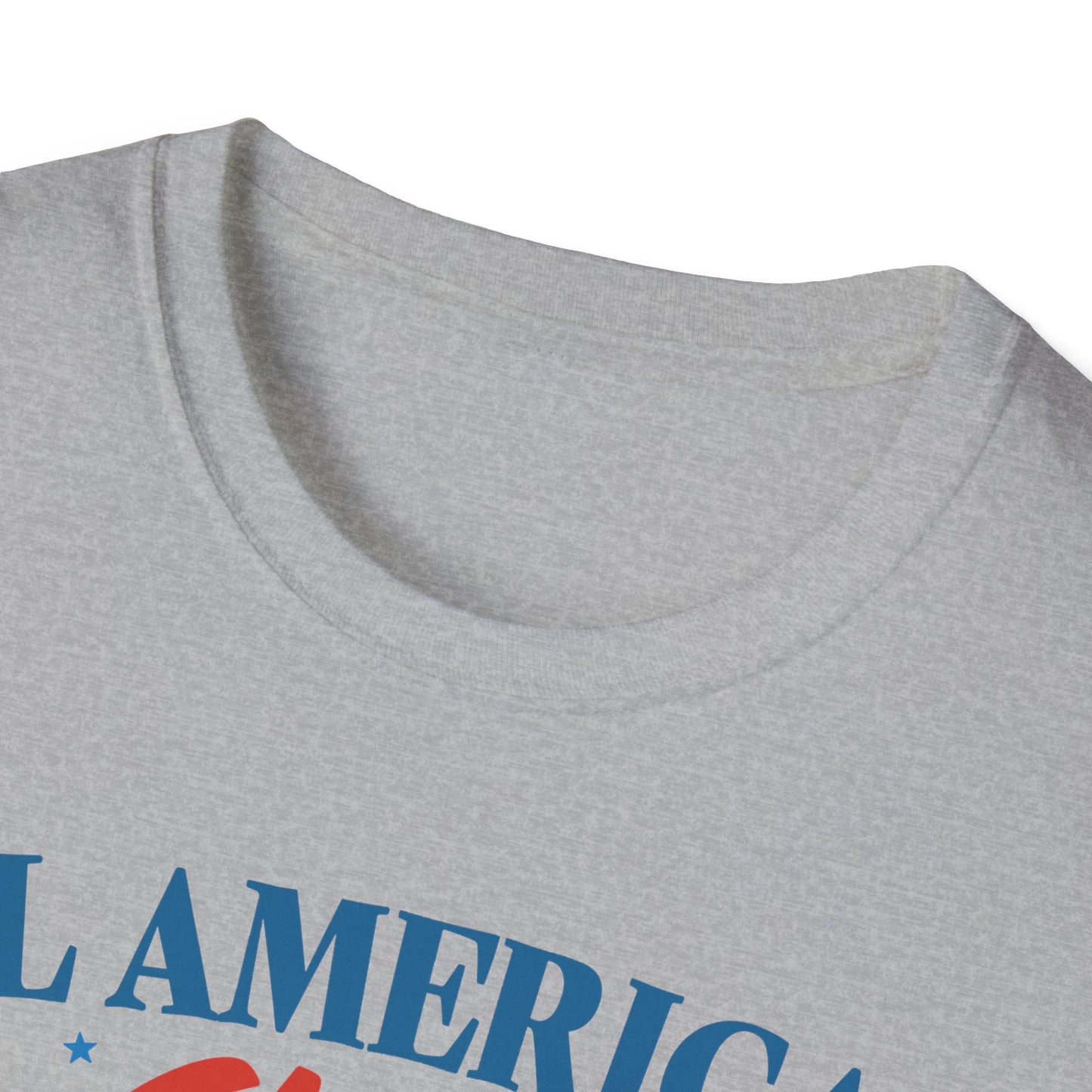 All American Chick T-Shirt, Fun Independence Day Tee, All American Chick Shirt, Cute Farm Animal Apparel, Gift for Chicken Lovers