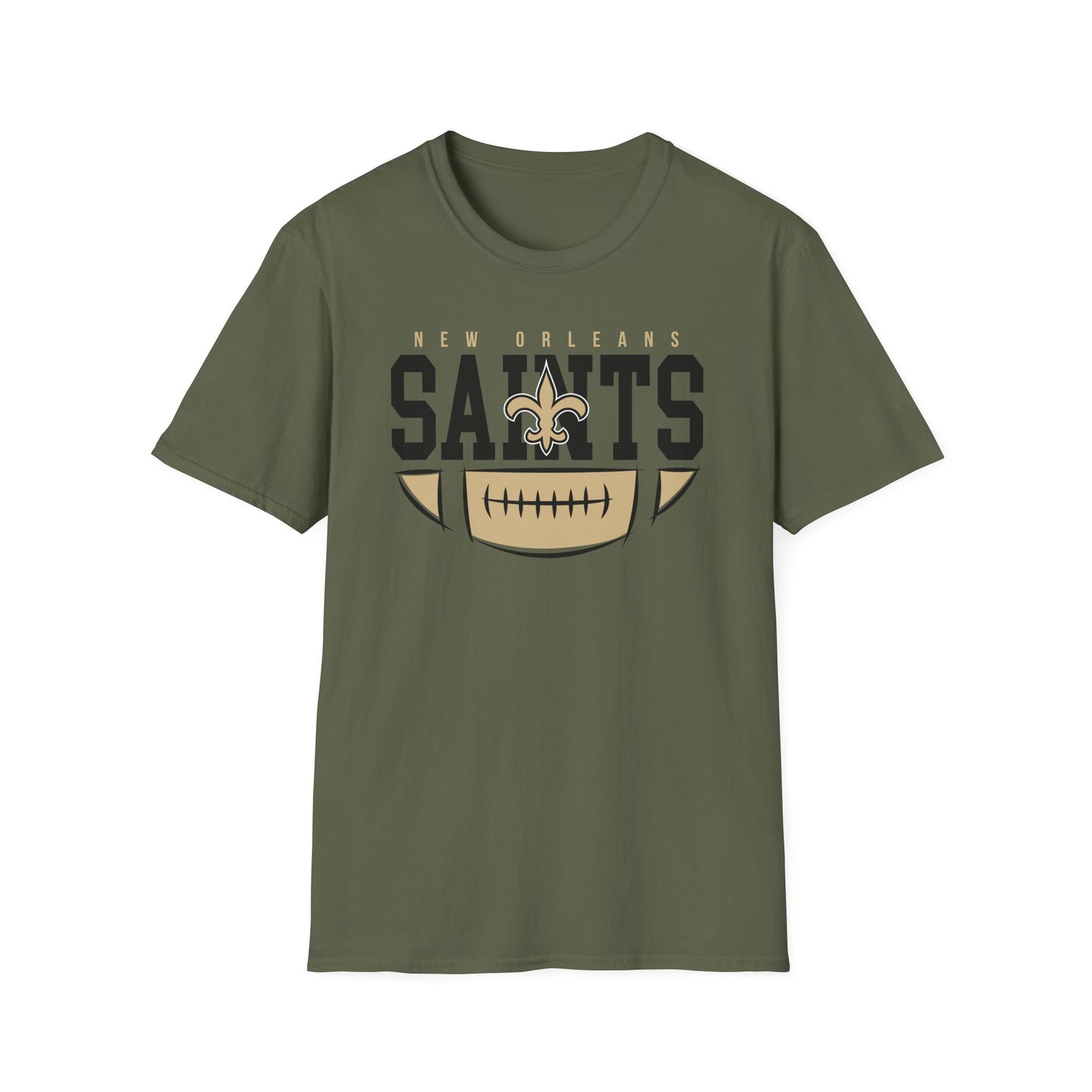New Orleans Saints Football T-Shirt, Unisex Tee for Game Day, Sports Fan Apparel, Gift for Football Lovers, Casual Wear