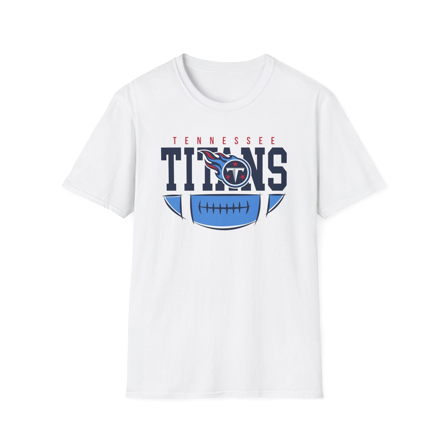 T-Shirt with Tennessee Titans Graphic, Perfect for Game Day, Sports Fans, Casual Wear, Gift for Him or Her, Unisex Apparel
