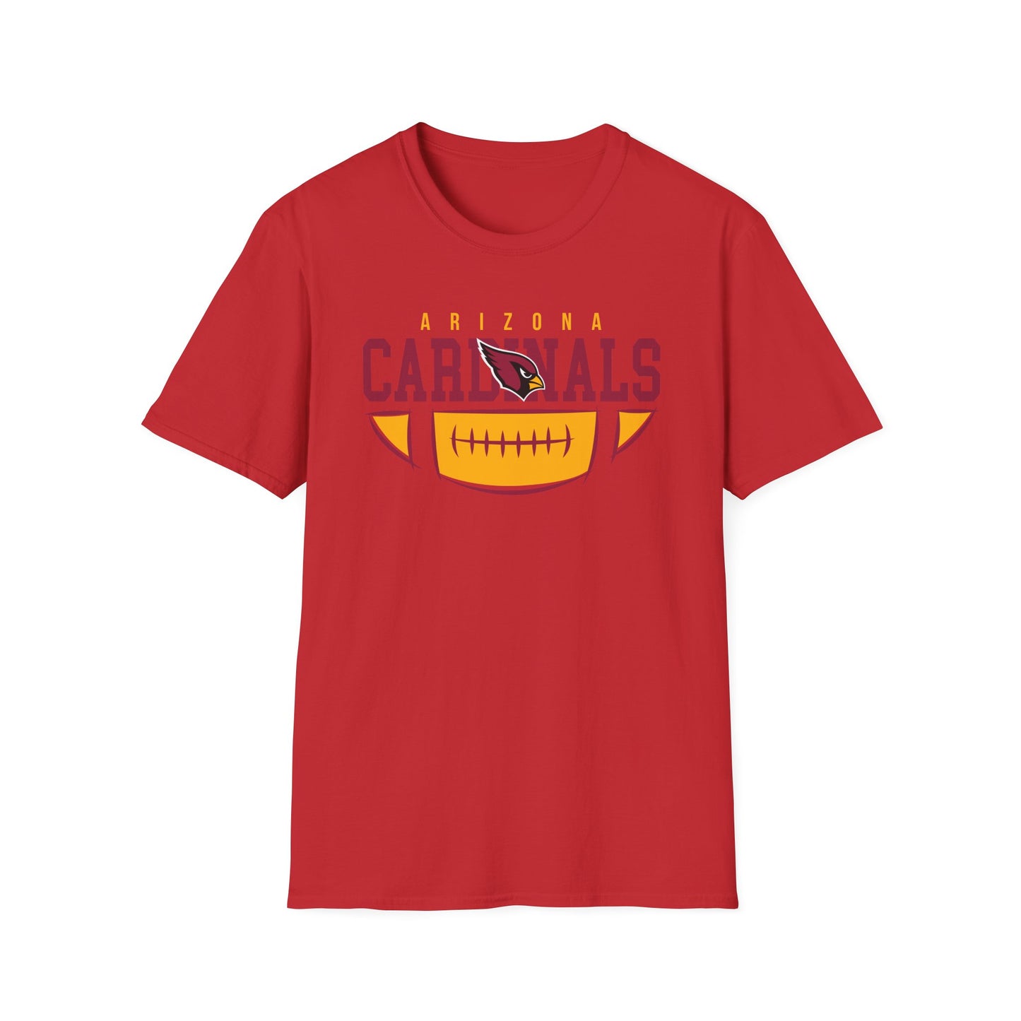 Arizona Cardinals Unisex Softstyle T-Shirt | Sports Fan Apparel, Game Day Top, Casual Wear, Gift for Him, Birthday Present