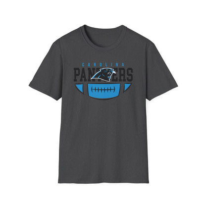 Panthers Logo Unisex Softstyle T-Shirt, Football Fan Tee, Game Day Shirt, Sports Apparel, Casual Wear, Gift for Fans