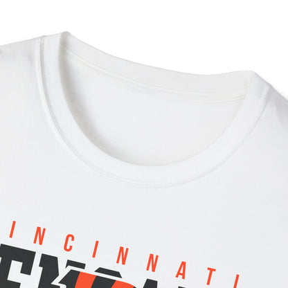 Cincinnati Bengals Fan T-Shirt, Unisex Softstyle Tee, Game Day Shirt, Sports Apparel, Casual Wear
