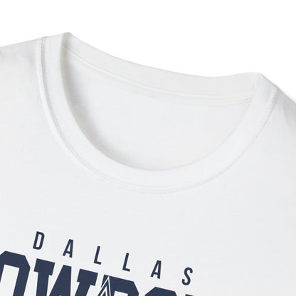 Dallas Cowboys Unisex Softstyle T-Shirt | Casual Fan Gear, Sports Apparel, Game Day Wear, Gift for Football Fans, Team Merchandise