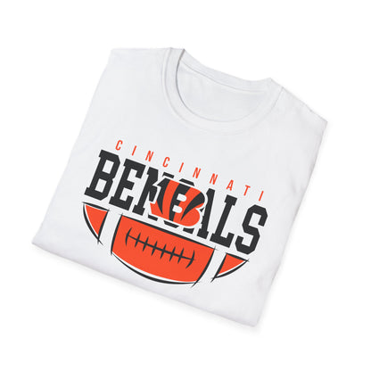 Cincinnati Bengals Fan T-Shirt, Unisex Softstyle Tee, Game Day Shirt, Sports Apparel, Casual Wear