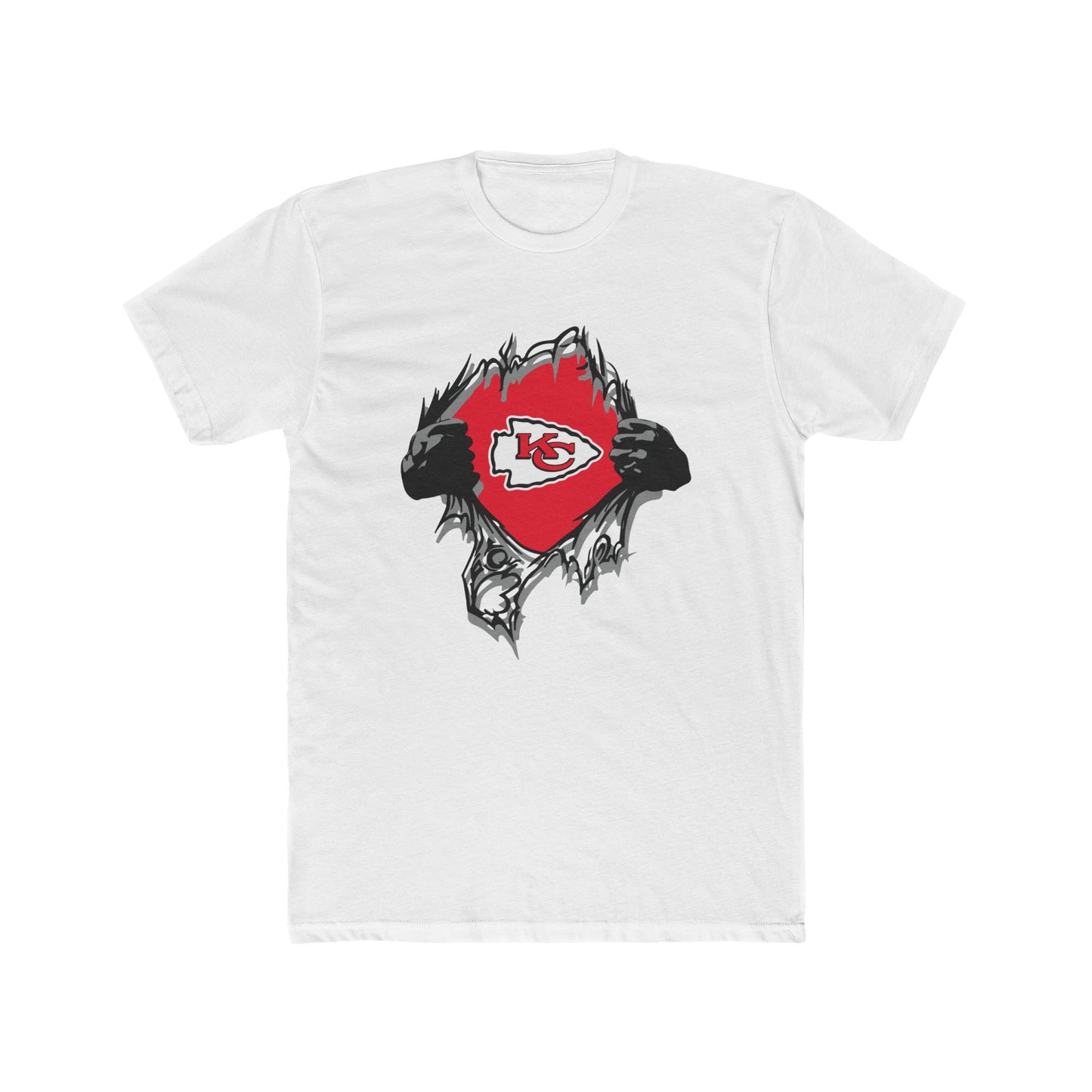 Kansas City Chiefs Unisex Cotton Crew Tee, Sports Fan Tee, Game Day Shirt, Casual Wear, Birthday Gift, NFL Merchandise