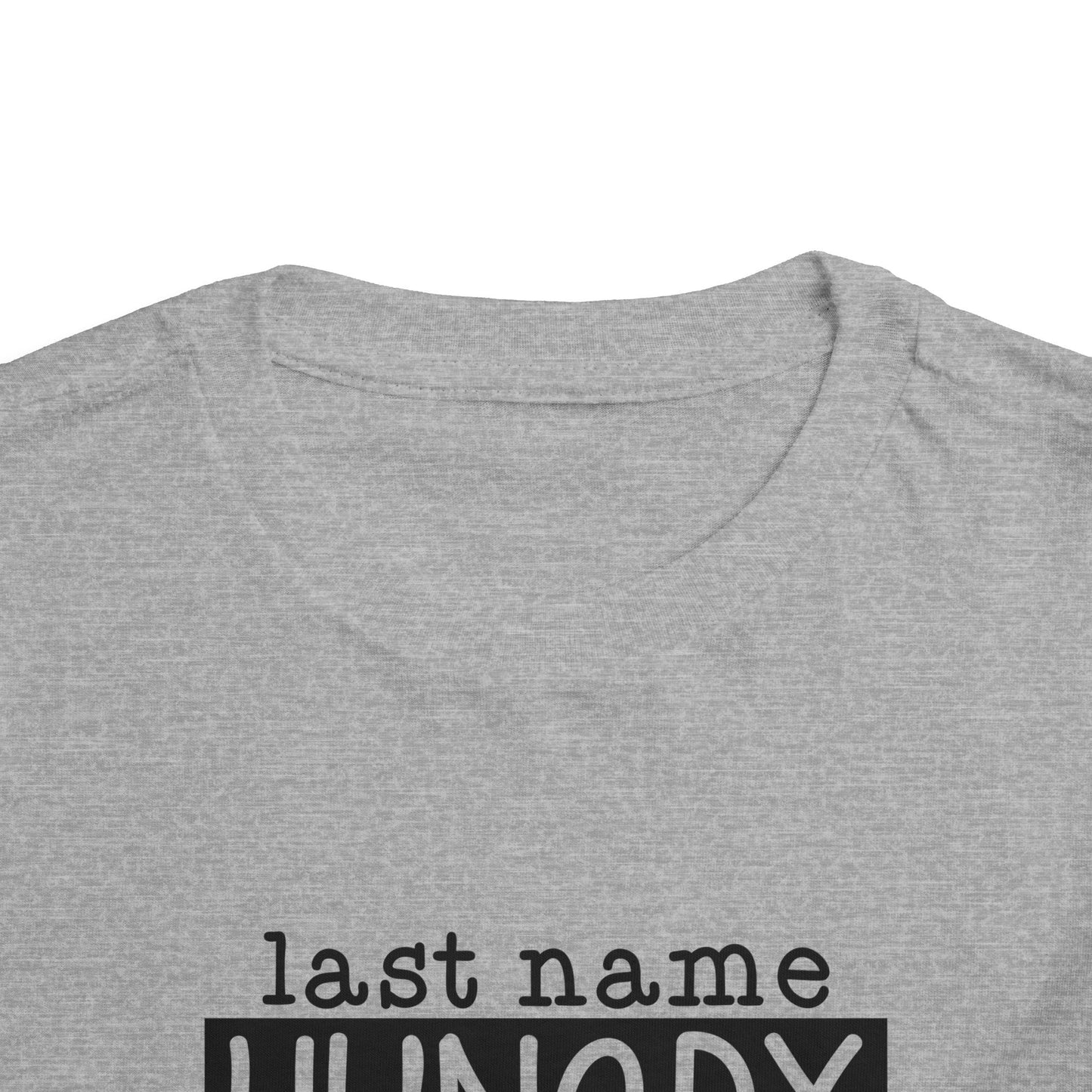 Personalized Toddler Tee - Always Hungry Shirt for Kids, Funny Gift for Birthdays, Playdates, Family Gatherings, Casual Wear