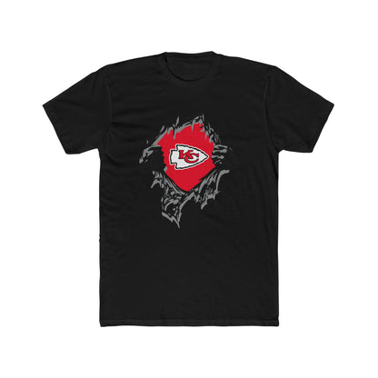 Kansas City Chiefs Unisex Cotton Crew Tee, Sports Fan Tee, Game Day Shirt, Casual Wear, Birthday Gift, NFL Merchandise