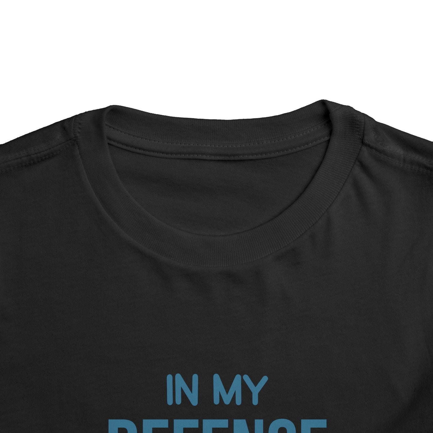 Funny Toddler Tee - "In My Defense I Was Left Unsupervised" - Cute Gift for Kids, Birthday, Fun Playwear, Parent Humor
