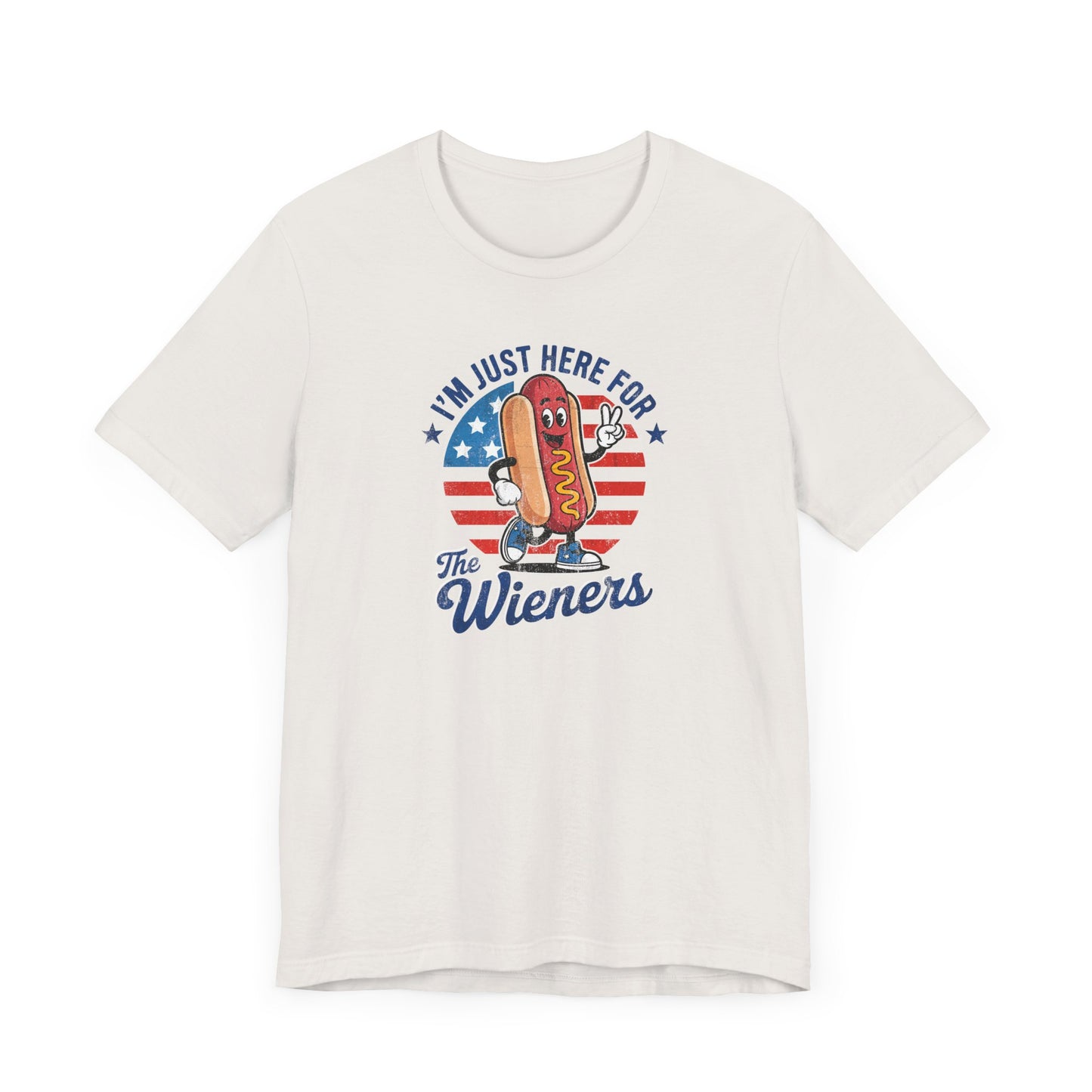 Fun Hot Dog Graphic Tee, Casual Summer Shirt, Family BBQ Outfit, July 4th Celebration Top, Foodie Gift, Unisex T-Shirt