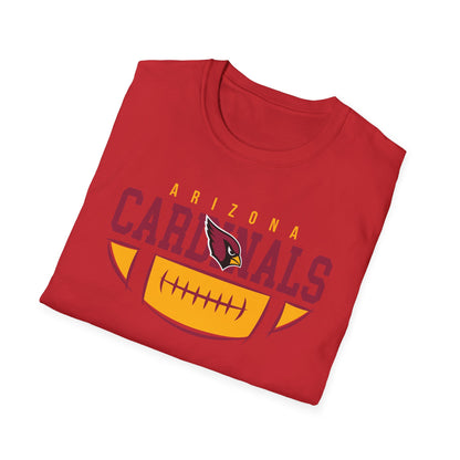 Arizona Cardinals Unisex Softstyle T-Shirt | Sports Fan Apparel, Game Day Top, Casual Wear, Gift for Him, Birthday Present