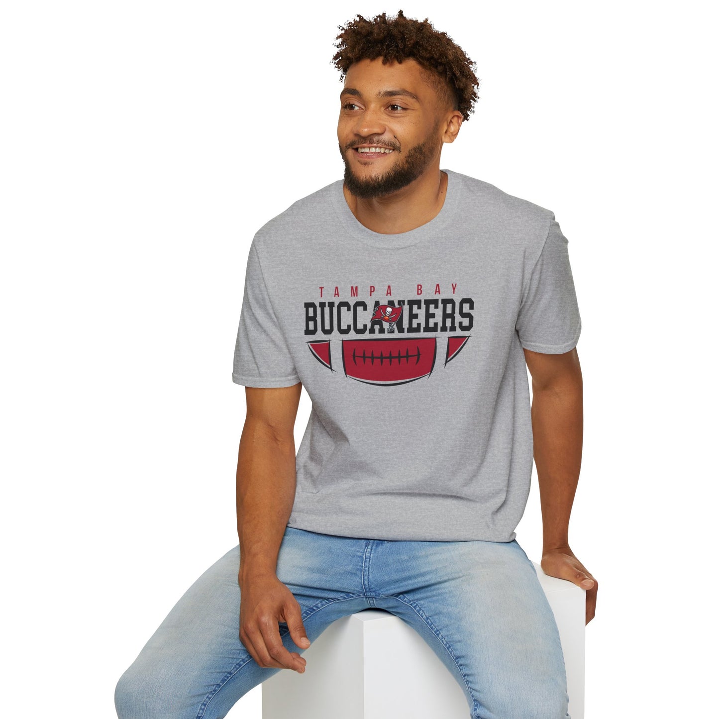 Tampa Bay Buccaneers Unisex Softstyle T-Shirt, Football Fan Shirt, Game Day Tee, Sports Apparel, Gift for Sports Lovers