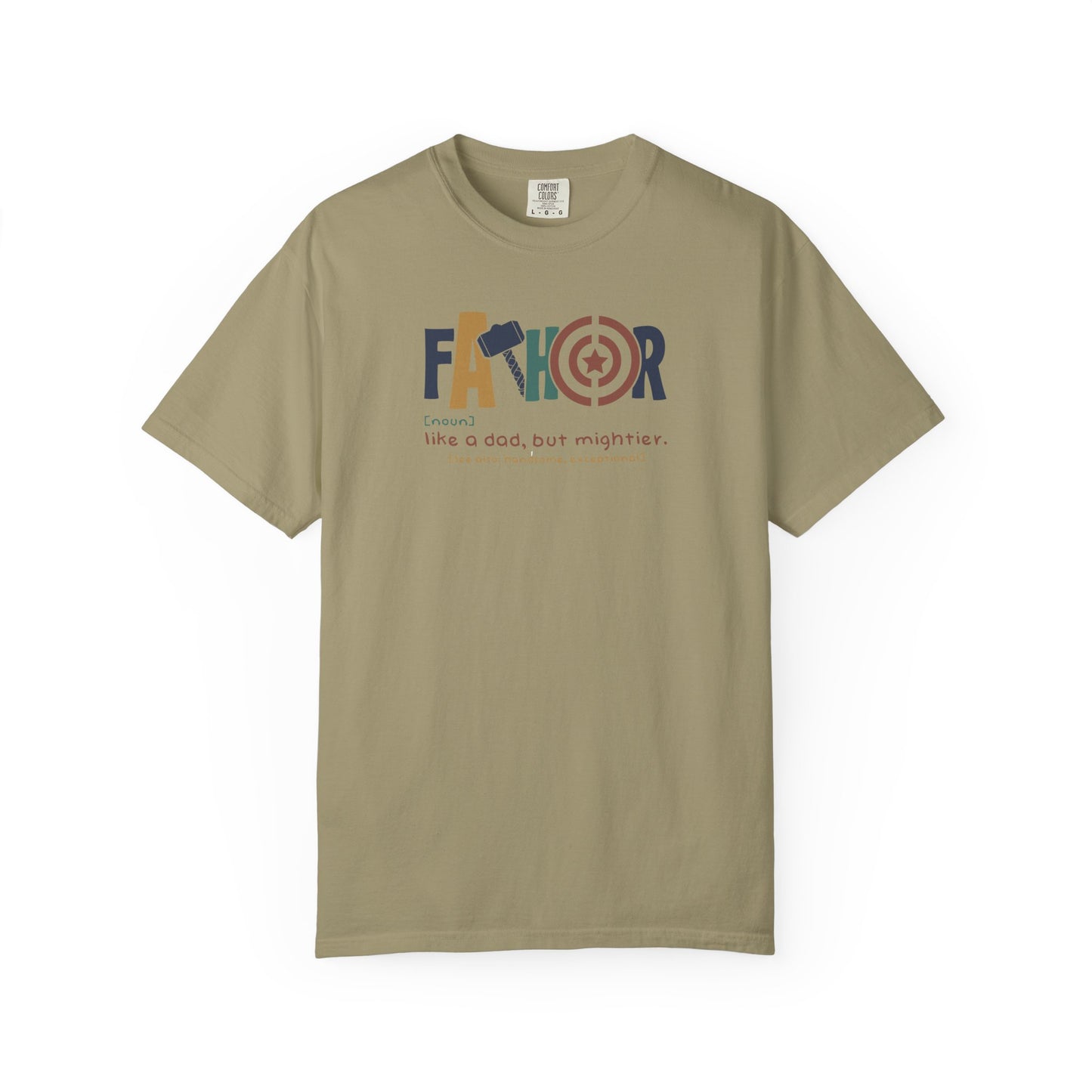 Father's Day Garment-Dyed T-Shirt, Funny Dad Tee, Unique Gift for Dads, Casual Wear, Birthday Present, Family Gatherings