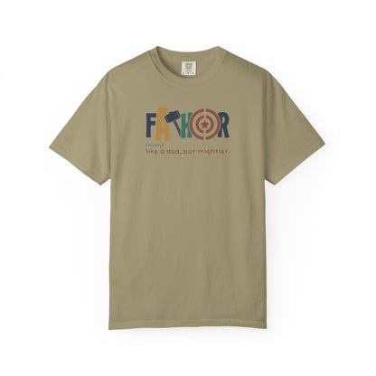 Father's Day Garment-Dyed T-Shirt, Funny Dad Tee, Unique Gift for Dads, Casual Wear, Birthday Present, Family Gatherings