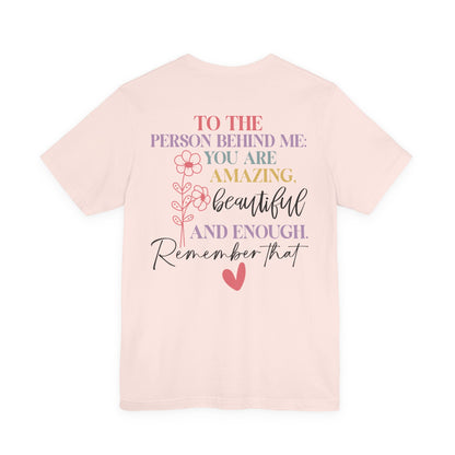 You Matter Tee: You Are Amazing, Beautiful, and Enough, Perfect Gift for Friends, Motivational T-Shirt, Women’s Empowerment [...]