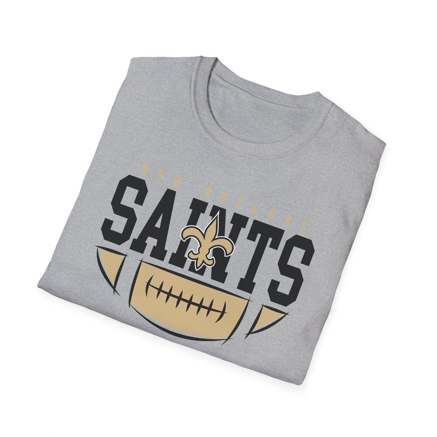 New Orleans Saints Football T-Shirt, Unisex Tee for Game Day, Sports Fan Apparel, Gift for Football Lovers, Casual Wear