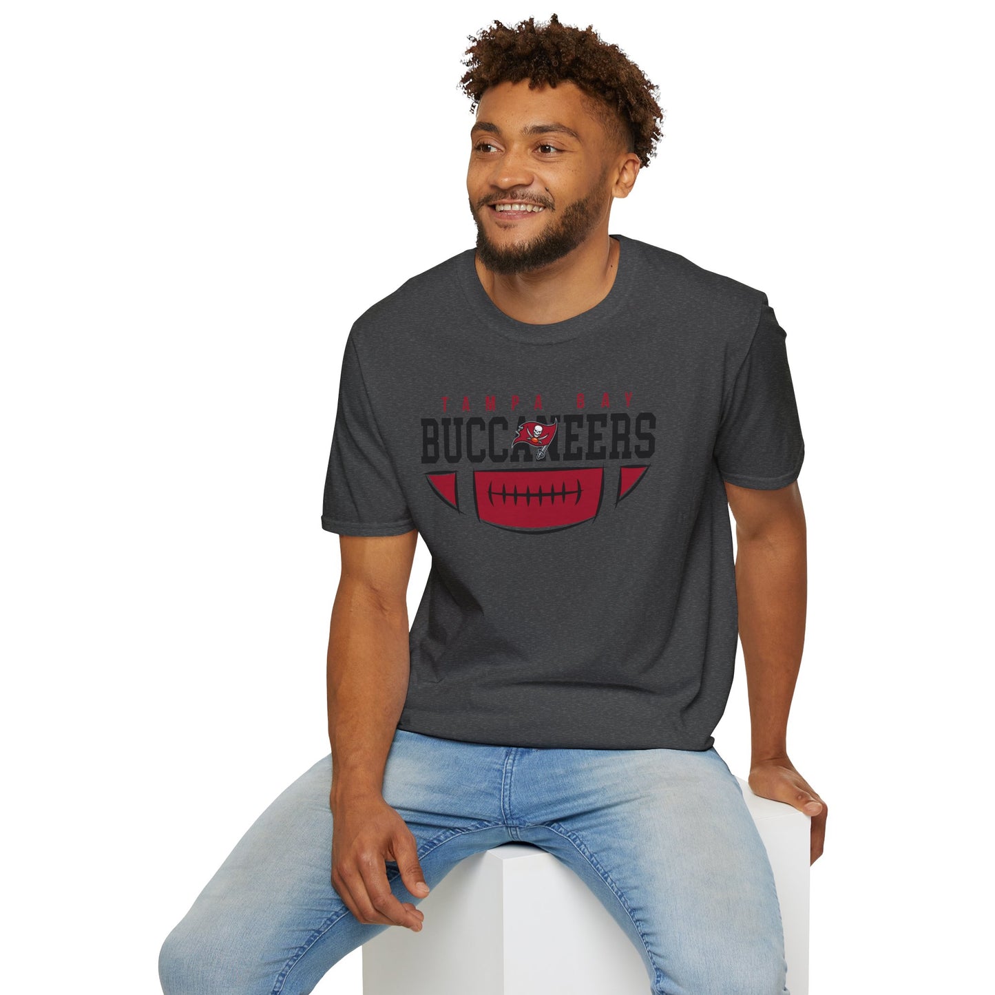 Tampa Bay Buccaneers Unisex Softstyle T-Shirt, Football Fan Shirt, Game Day Tee, Sports Apparel, Gift for Sports Lovers