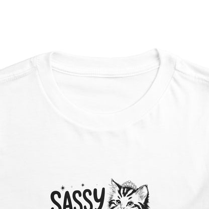 Sassy Little Soul Toddler Tee, Kids Playwear, Cute Cat Shirt, Birthday Gift, Toddler Fashion
