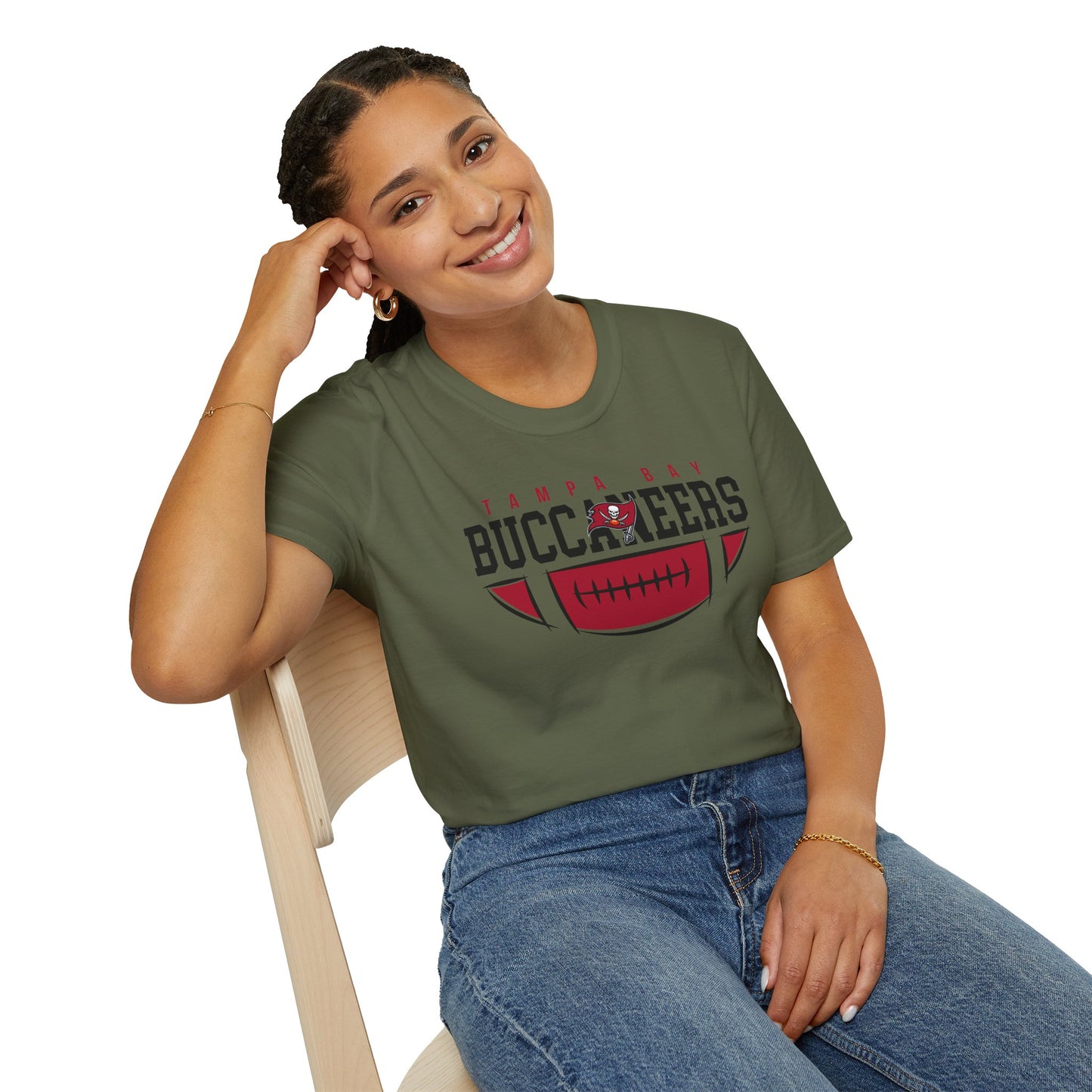Tampa Bay Buccaneers Unisex Softstyle T-Shirt, Football Fan Shirt, Game Day Tee, Sports Apparel, Gift for Sports Lovers