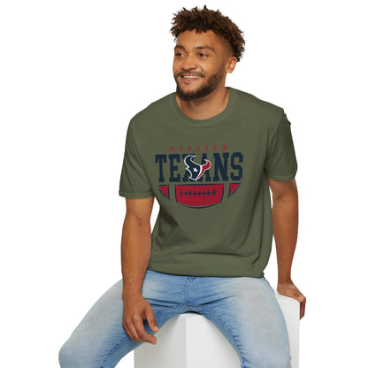 Houston Texans Fan Unisex T-Shirt – Perfect for Game Day, Sports Events, or Casual Wear, Gift for Football Lovers, Comfy Style