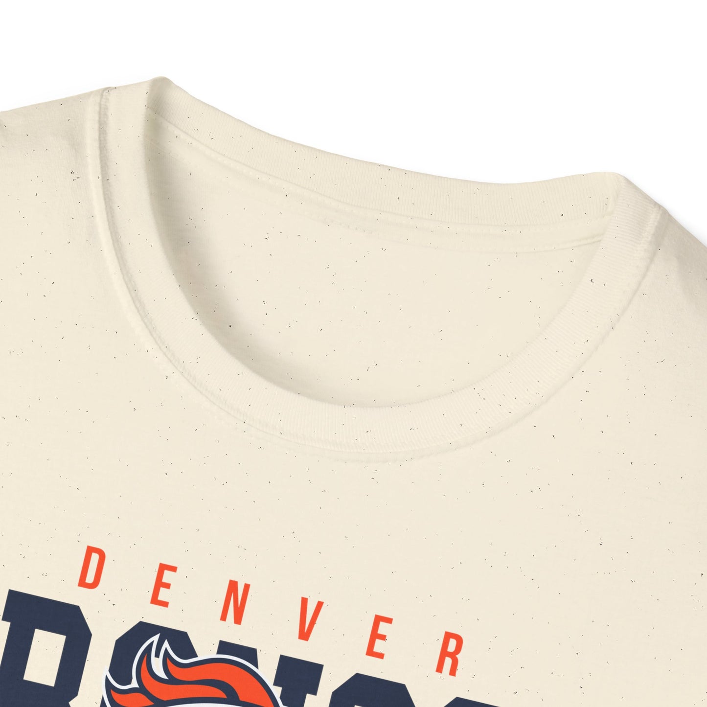 Denver Broncos Unisex Softstyle T-Shirt, Football Tee, Game Day Shirt, Sports Apparel, Fan Gear, Gift for Sports Lovers