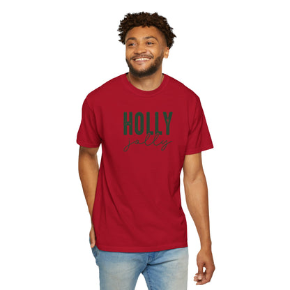 Holly Jolly Graphic T-Shirt — Festive Christmas Tee
