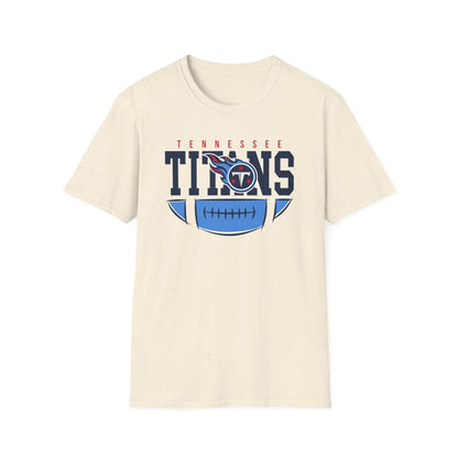 T-Shirt with Tennessee Titans Graphic, Perfect for Game Day, Sports Fans, Casual Wear, Gift for Him or Her, Unisex Apparel