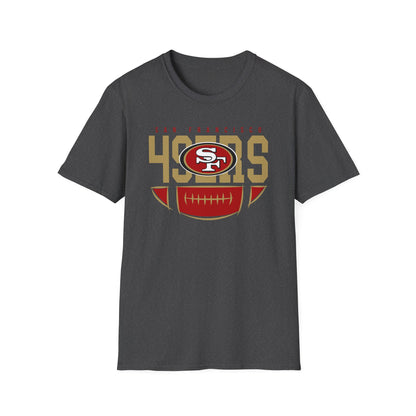 San Francisco 49ers Unisex Softstyle T-Shirt, NFL Fan Apparel, Game Day Tee, Sportswear, Gift for Football Lovers, Casual Style