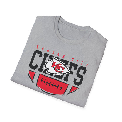 Kansas City Chiefs Unisex Softstyle T-Shirt, Football Fan Tee, Game Day Apparel, Sports Merchandise, Gift for Sports Lovers