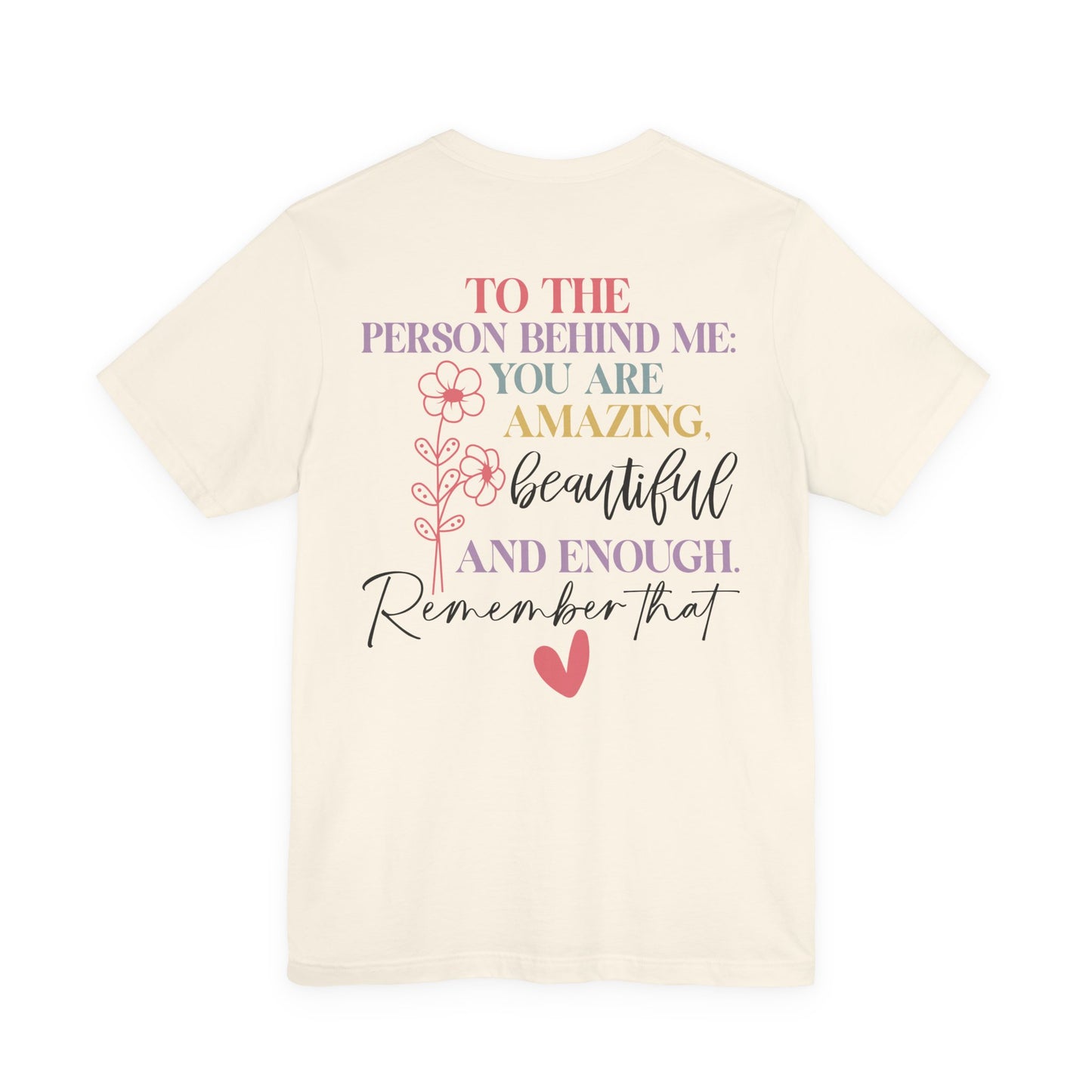 You Matter Tee: You Are Amazing, Beautiful, and Enough, Perfect Gift for Friends, Motivational T-Shirt, Women’s Empowerment [...]