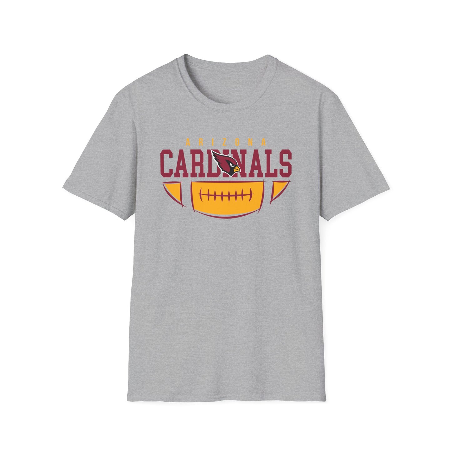 Arizona Cardinals Unisex Softstyle T-Shirt | Sports Fan Apparel, Game Day Top, Casual Wear, Gift for Him, Birthday Present