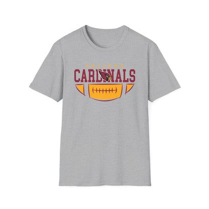 Arizona Cardinals Unisex Softstyle T-Shirt | Sports Fan Apparel, Game Day Top, Casual Wear, Gift for Him, Birthday Present