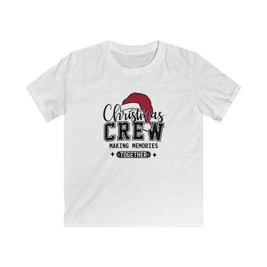 Kids Tee — "Christmas Crew: Making Memories Together" Holiday Shirt