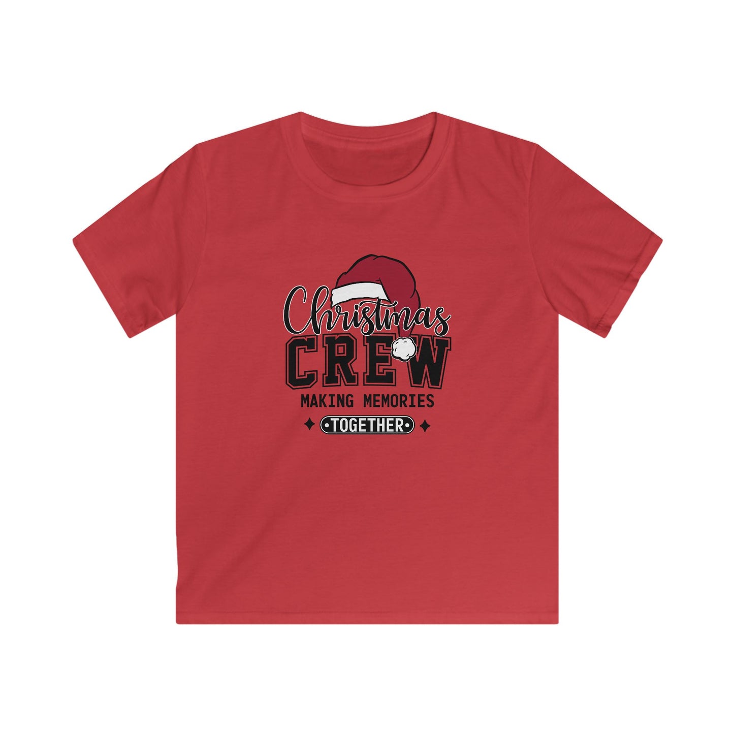 Kids Tee — "Christmas Crew: Making Memories Together" Holiday Shirt
