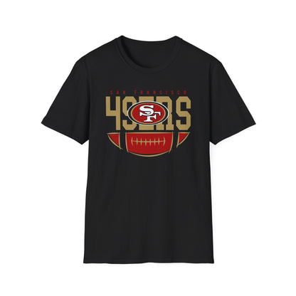 San Francisco 49ers Unisex Softstyle T-Shirt, NFL Fan Apparel, Game Day Tee, Sportswear, Gift for Football Lovers, Casual Style