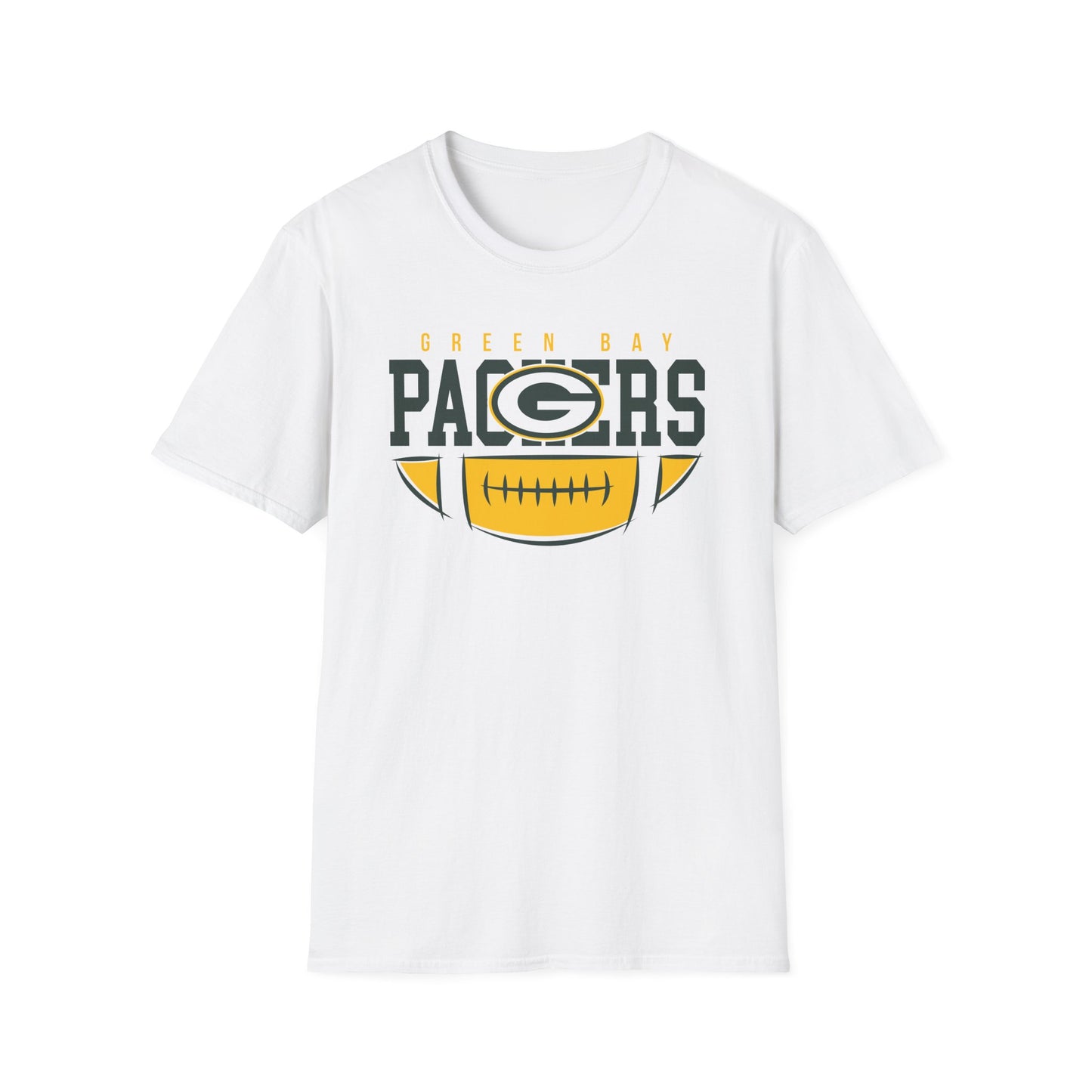 Green Bay Packers Unisex Softstyle T-Shirt - Perfect Fan Gear, Sports Apparel, Game Day Shirt, Casual Wear, Gift for Sports Lovers