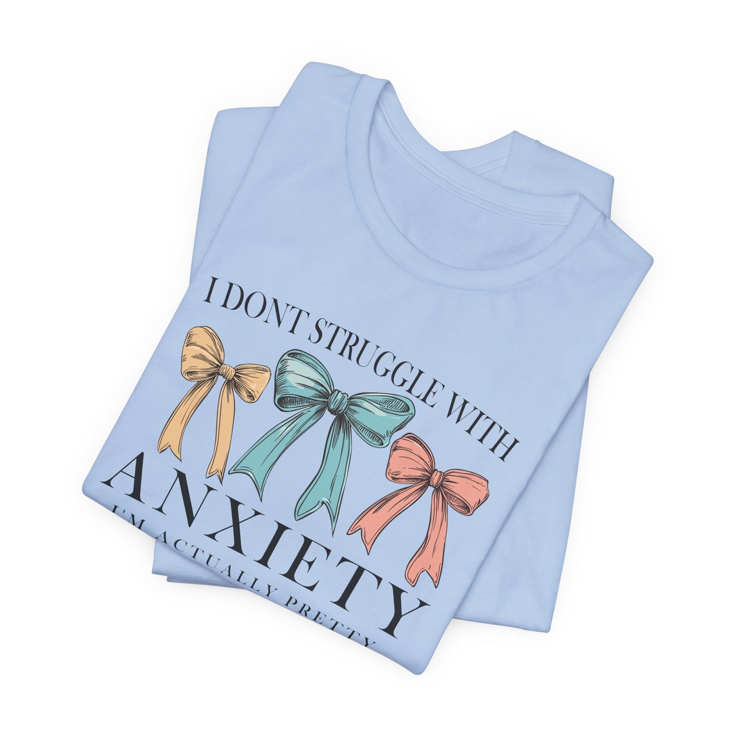 Anxiety Awareness Tee, Comfortable Unisex Shirt, Support Mental Health, Empowering Gift, Everyday Casual Wear