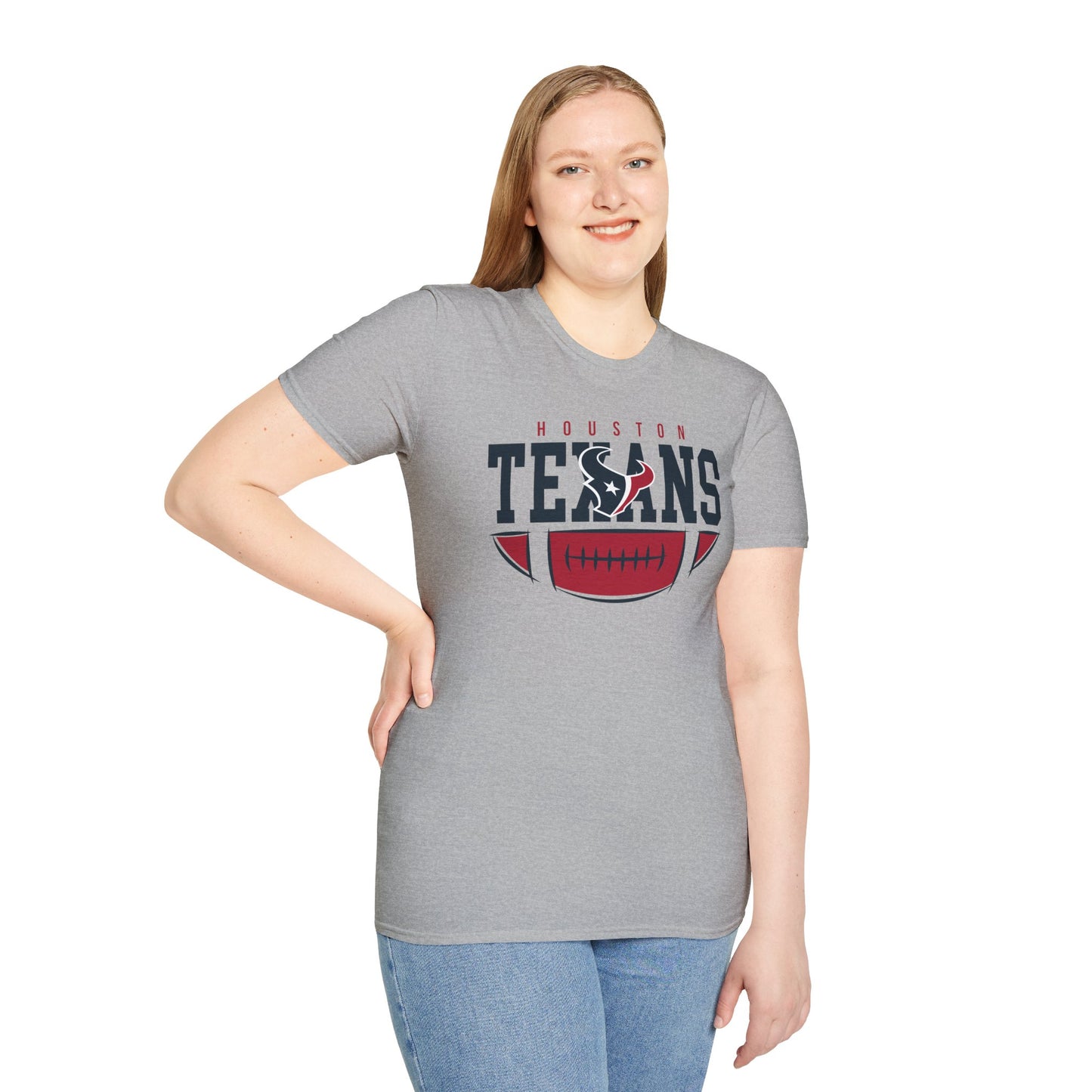 Houston Texans Fan Unisex T-Shirt – Perfect for Game Day, Sports Events, or Casual Wear, Gift for Football Lovers, Comfy Style