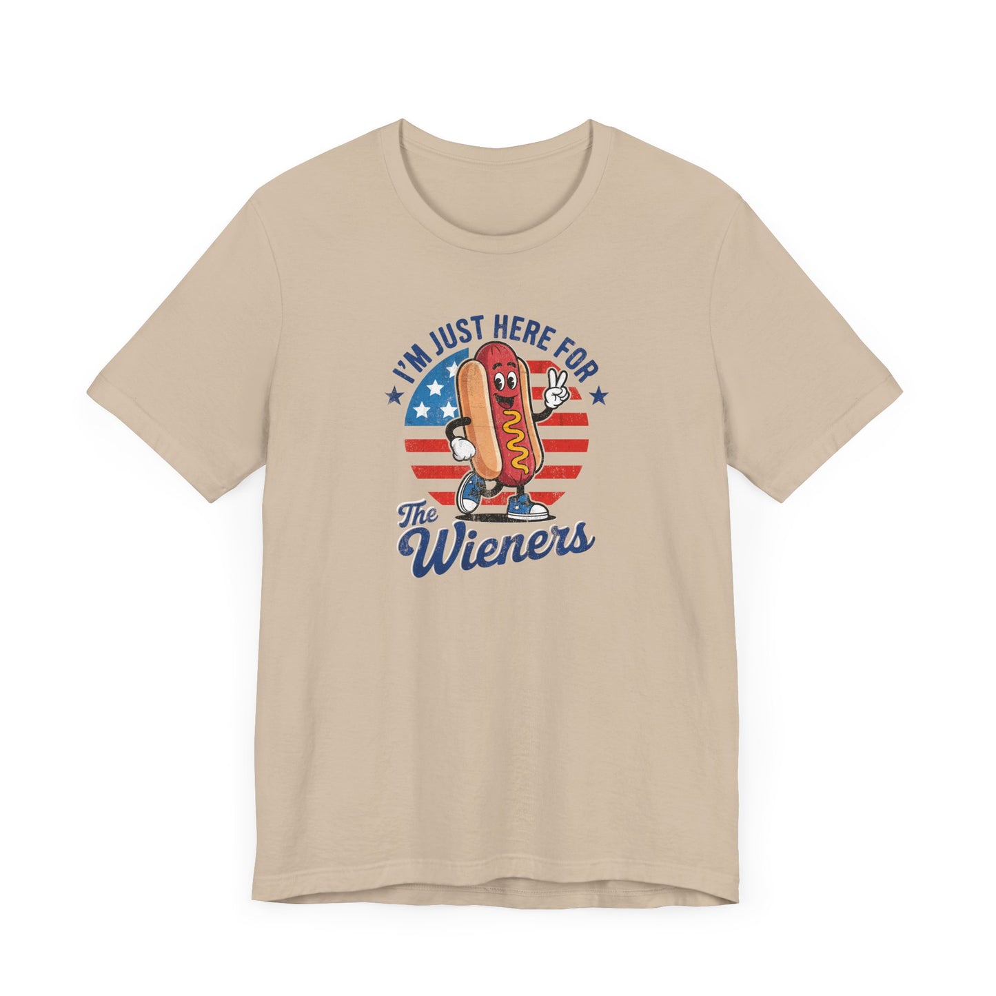 Fun Hot Dog Graphic Tee, Casual Summer Shirt, Family BBQ Outfit, July 4th Celebration Top, Foodie Gift, Unisex T-Shirt