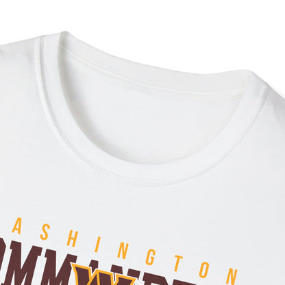 Washington Commanders Unisex Softstyle T-Shirt, Sports Tee, Football Fan Shirt, Casual Wear, Game Day Apparel, Gift for Him or Her