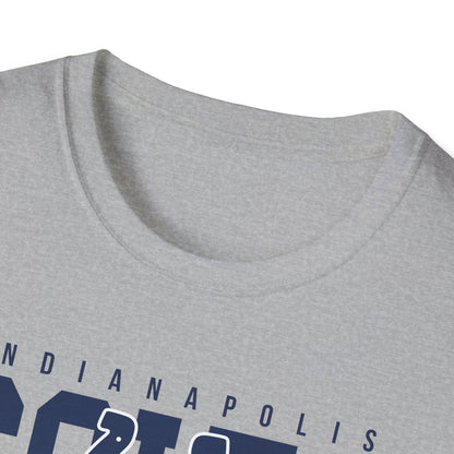 Indianapolis Colts Unisex Softstyle T-Shirt, Football Tee, Game Day Apparel, Casualwear, Sports Fan Gear, Gift for Him/Her