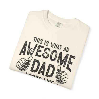Awesome Dad Unisex T-Shirt - Perfect Gift for Father's Day, Dads, Family Gatherings, Fun and Casual Wear, Gifts for Him