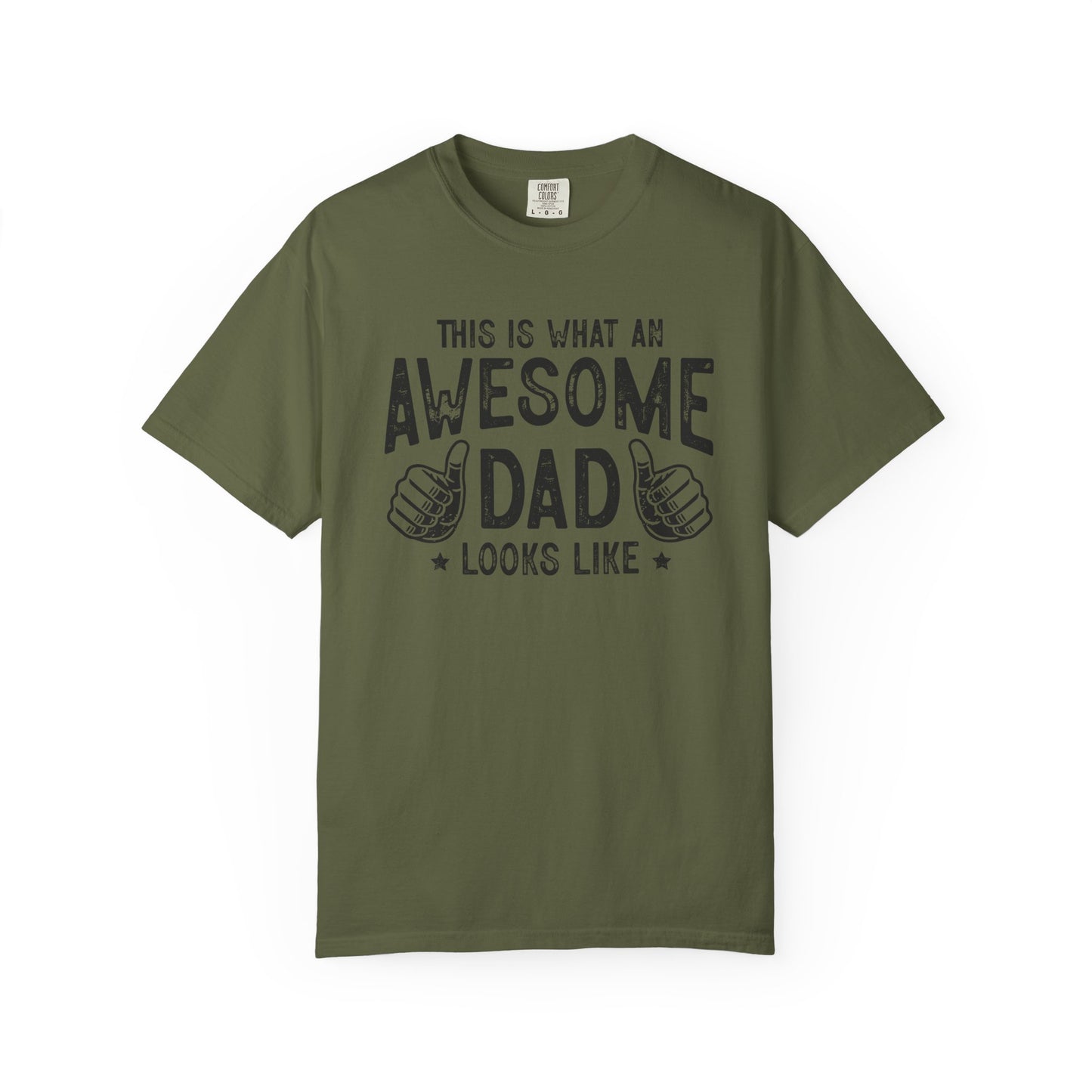 Awesome Dad Unisex T-Shirt - Perfect Gift for Father's Day, Dads, Family Gatherings, Fun and Casual Wear, Gifts for Him