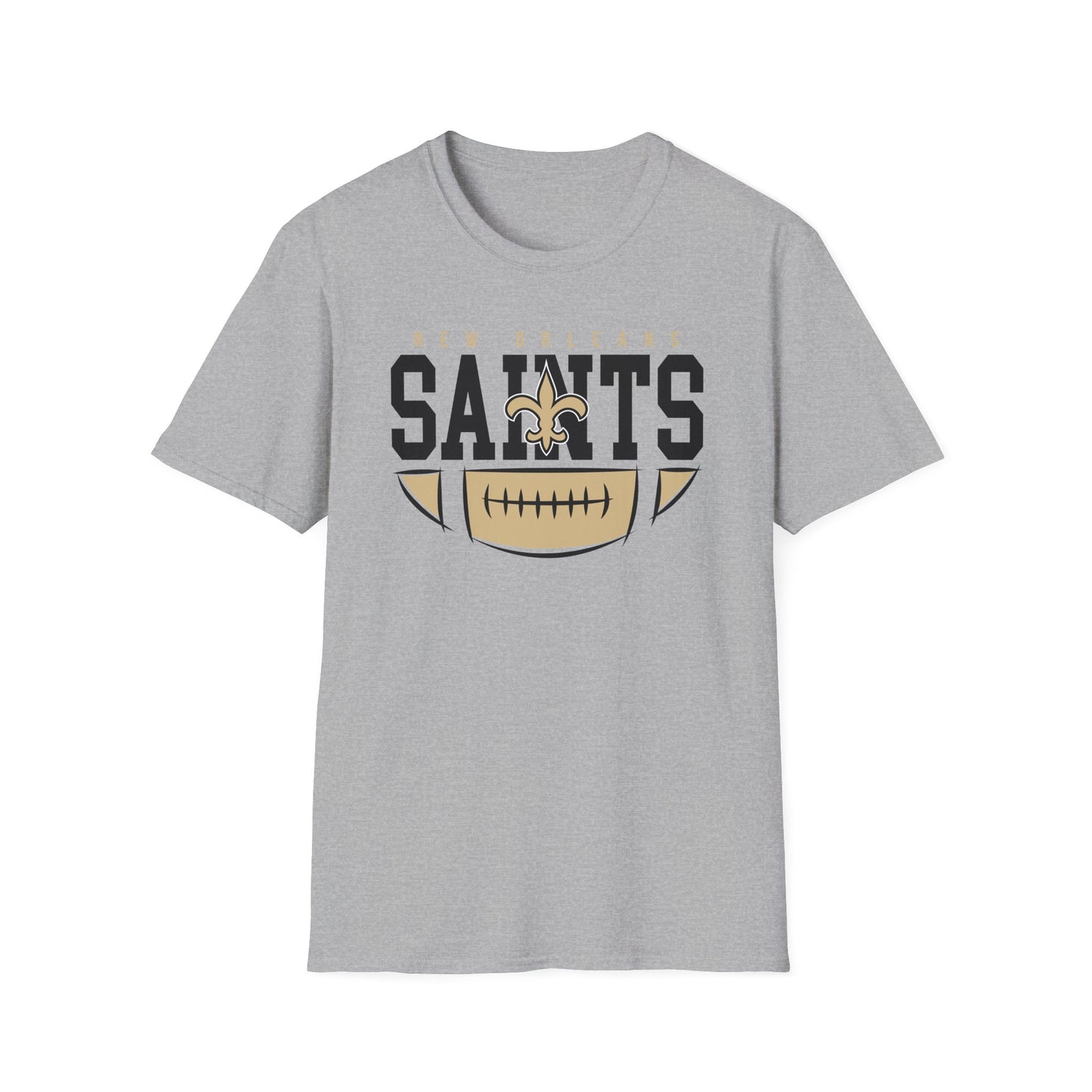 New Orleans Saints Football T-Shirt, Unisex Tee for Game Day, Sports Fan Apparel, Gift for Football Lovers, Casual Wear