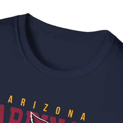 Arizona Cardinals Unisex Softstyle T-Shirt | Sports Fan Apparel, Game Day Top, Casual Wear, Gift for Him, Birthday Present