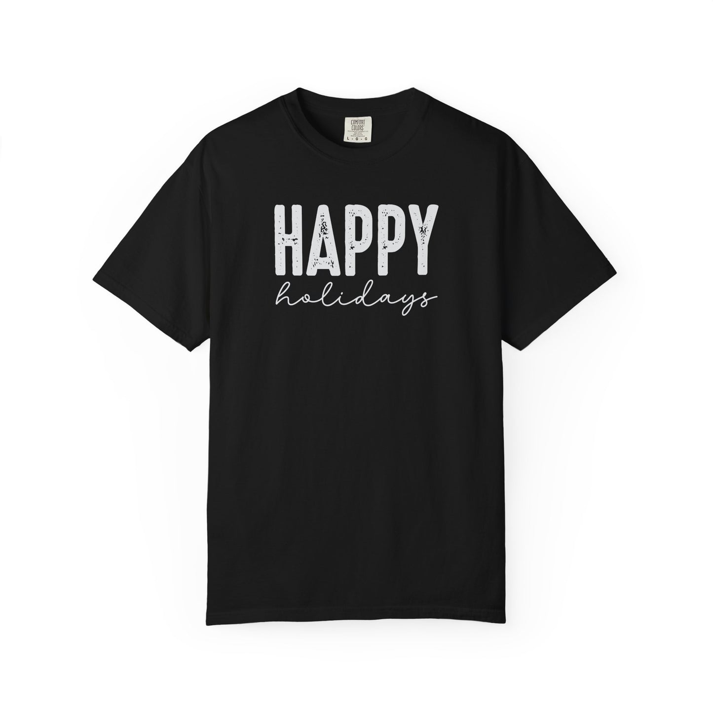 Happy Graphic T-Shirt — Minimal Positive Statement Tee