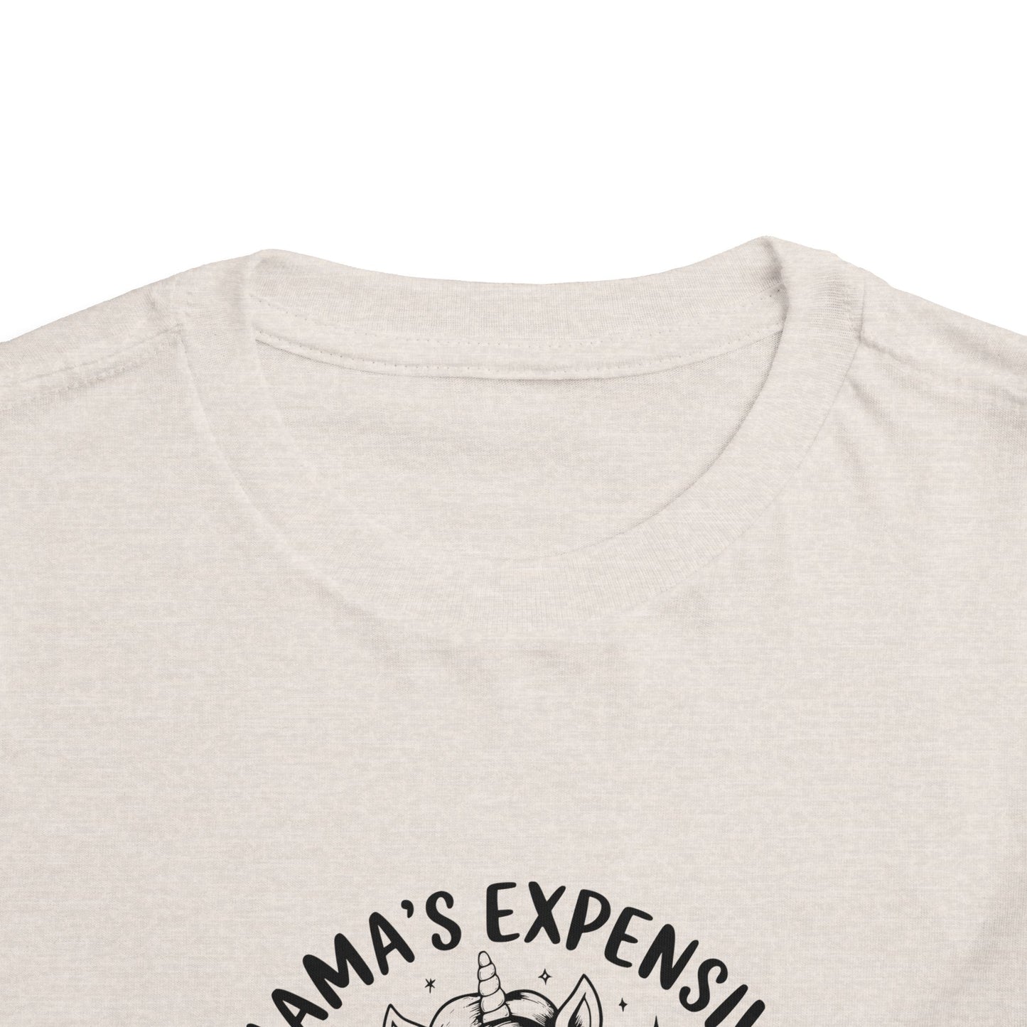 Mama's Expensive Little Bestie Toddler Tee, Cute Kids Shirt, Fun Toddler Apparel, Gift for Mom, Birthday Outfit, Summer Playwear